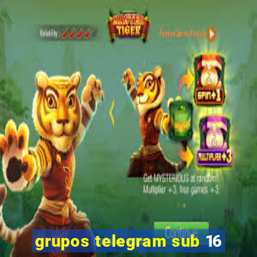 grupos telegram sub 16